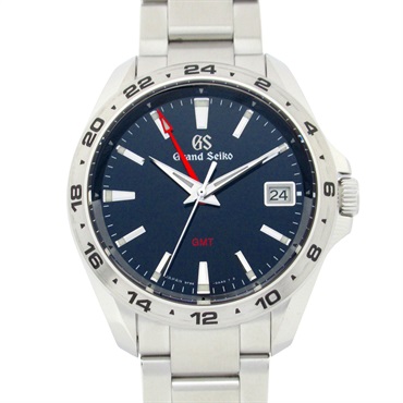 Grand Seiko Sport Collection GMT Wrist Watch 9F86-0AB0 Quartz SS Used mens