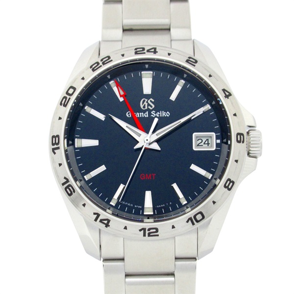 Grand Seiko Sport Collection GMT Wrist Watch 9F86-0AB0 Quartz SS Used mens
