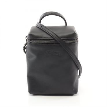 Longchamp Le Pliage Extra XS Crossbody Shoulder Bag 1028598 leather Black NEW