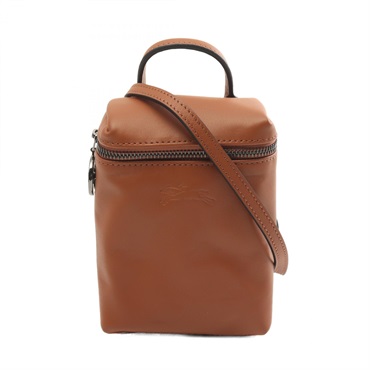 Longchamp Le Pliage Extra XS Crossbody Shoulder Bag 7504 leather Brown NEW Women