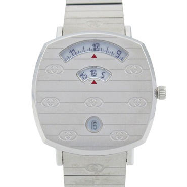 GUCCI grip Wrist Watch 157.4 Quartz Stainless Steel Used Boys White