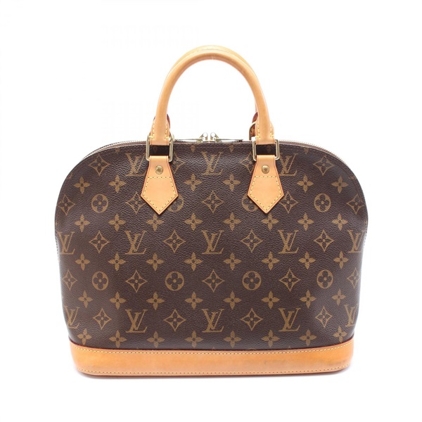 LOUIS VUITTON Alma PM Monogram Handbag M51130 PVC Brown Used Women