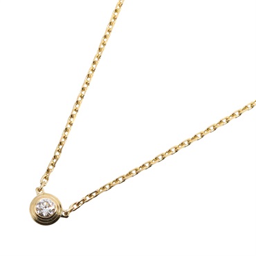 CARTIER D'amour Necklace XS Diamond 18KYG Yellow Gold Used women