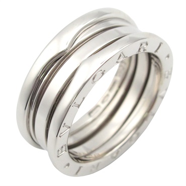 BVLGARI B-zero1 Ring 18KWG White Gold Used unisex Us size 7.75 #56