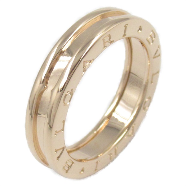 BVLGARI B-zero 1 ring 1 band 18KPG Pink Rose Gold Used unisex US size 7 #54