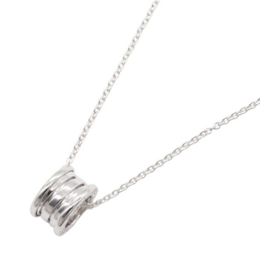 BVLGARI B-zero1 Necklace Pendant 18KWG White Gold Used women