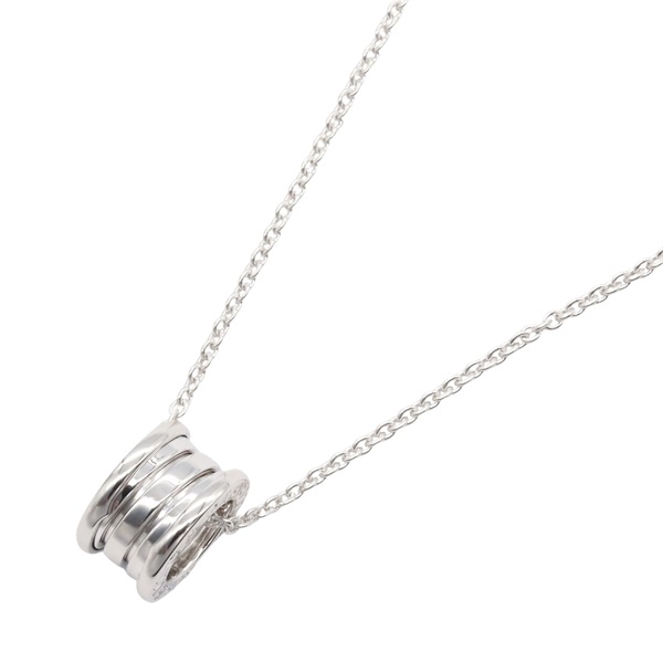 BVLGARI B-zero1 Necklace Pendant 18KWG White Gold Used women
