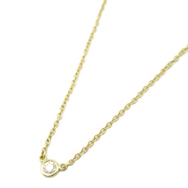 TIFFANY＆CO By the Yard Necklace Diamond 18KYG Yellow Gold Used women