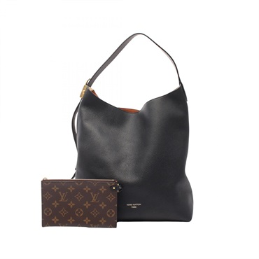 LOUIS VUITTON Lowkey Hobo MM Shoulder Bag M24856 leather Noir Used LV