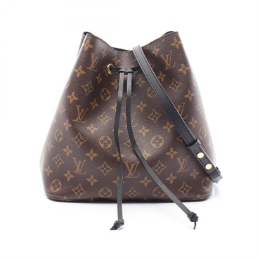 LOUIS VUITTON Neonoe Shoulder crossbody Bag M44020 Monogram canvas leather Noir