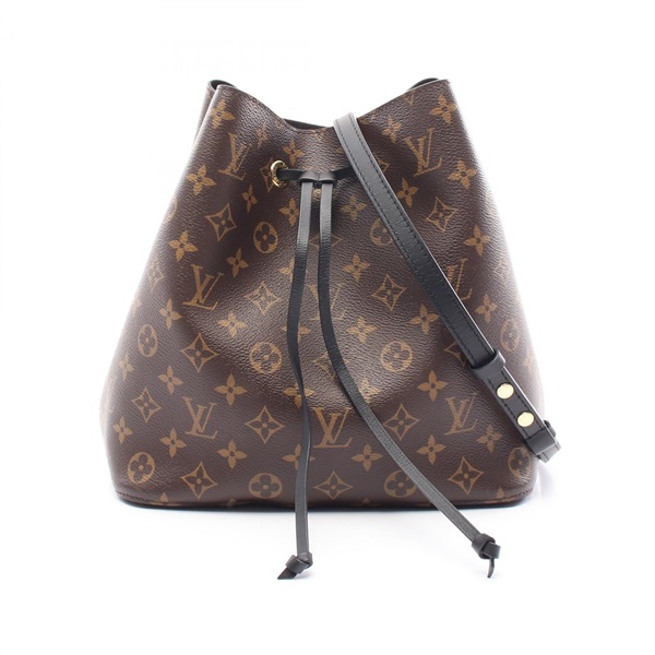 LOUIS VUITTON Neonoe Shoulder crossbody Bag M44020 Monogram canvas leather Noir