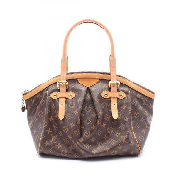 LOUIS VUITTON Tivoli GM Hand bag M40144 Monogram leather Brown Used