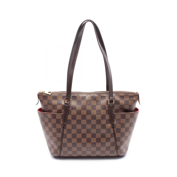 LOUIS VUITTON Totally PM Tote shoulder Bag N41282 Damier leather Ebene Used