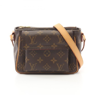 LOUIS VUITTON Vivasite PM Shoulder crossbody Bag M51165 Monogram leather Brown