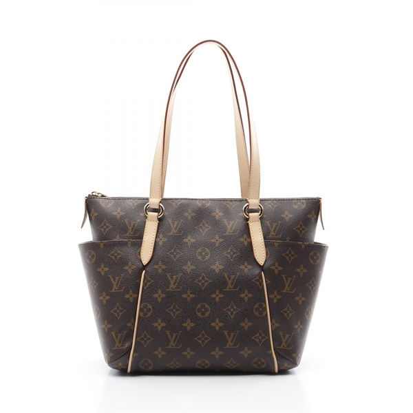 LOUIS VUITTON Totally PM Tote shoulder Bag M56688 Monogram leather Brown Used LV