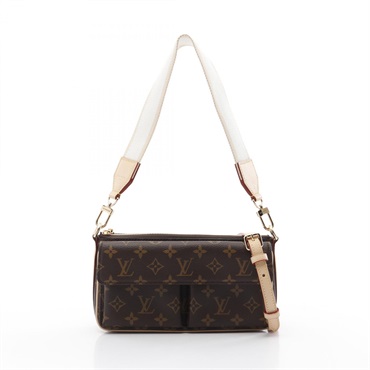 LOUIS VUITTON Vivacite 2way Shoulder hand Bag M46999 Monogram leather Brown Used