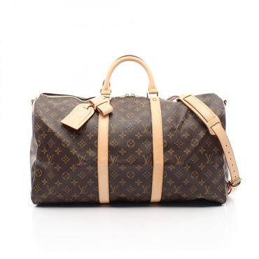 LOUIS VUITTON Keepall Bandouliere 50 2way Hand bag M41416 Monogram used unisex