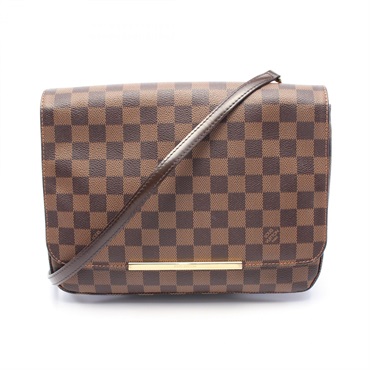LOUIS VUITTON Hoxton GM Shoulder crossbody Bag N41253 Damier leather Ebene Used