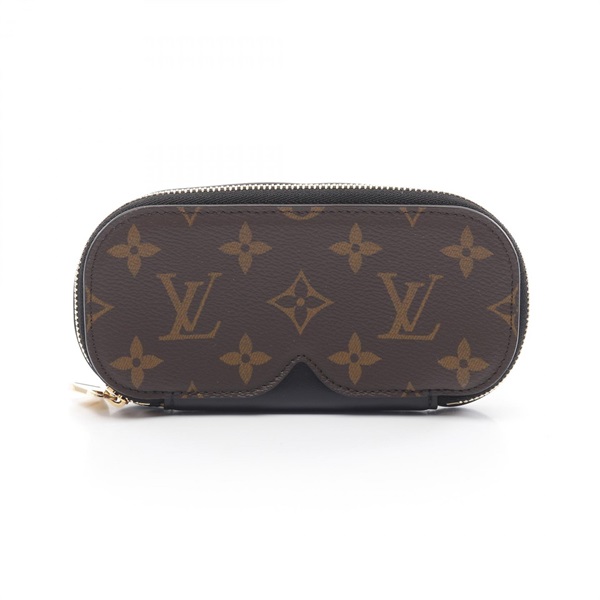 LOUIS VUITTON Etui Lunette GM Sunglass case GI0633 Monogram canvas Used unisex