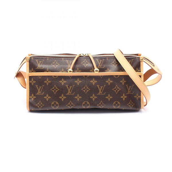 LOUIS VUITTON Popincourt long Shoulder crossbody Bag M40008 Monogram leather LV