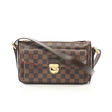 LOUIS VUITTON Ravello GM Shoulder Bag N60006 Damier canvas Ebene Used Women LV