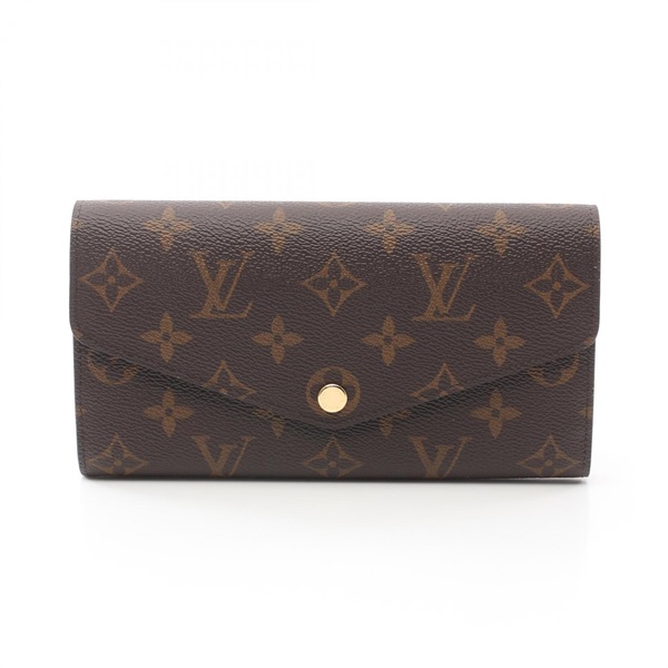 LOUIS VUITTON Portefeiulle Sarah Bifold wallet M62234 Monogram Brown Pink Used