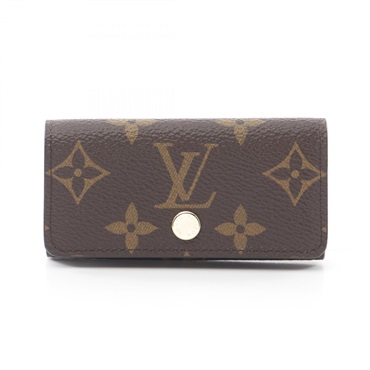 LOUIS VUITTON Multi cles4 key holder case M69517 Monogram canvas Used Women LV