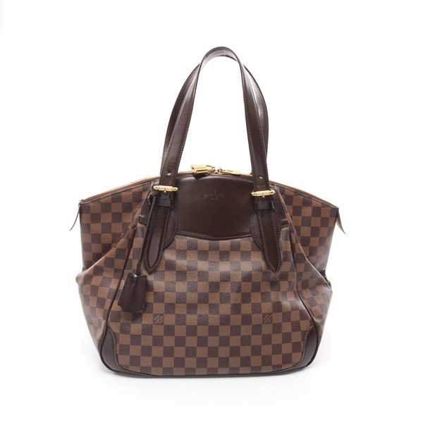 LOUIS VUITTON Verona GM Shoulder Bag N41119 Damier canvas Ebene Used Women LV