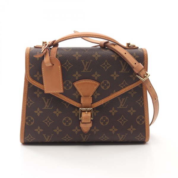 LOUIS VUITTON Bel Air 2way shoulder Handbag M51122 Monogram Brown Used Women LV