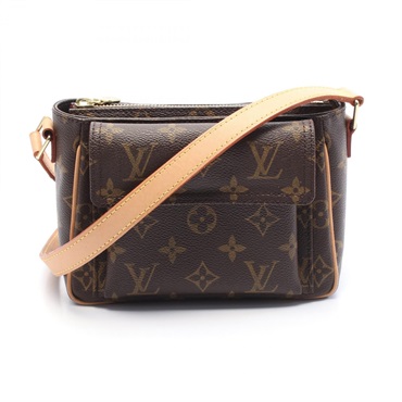 LOUIS VUITTON Viva cite PM Shoulder crossbody Bag M51165 Monogram Brown Used