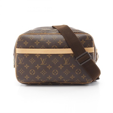 LOUIS VUITTON Reporter PM Shoulder Bag M45254 Monogram Brown Used crossbody LV