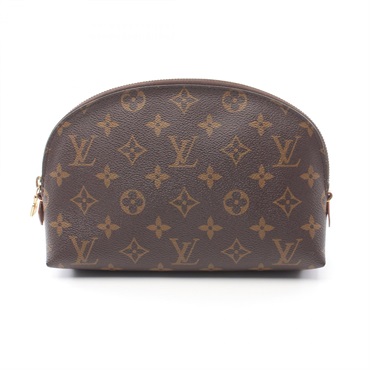 LOUIS VUITTON Pochette Cosmetic GM bag M47353 Monogram canvas Brown Used Women