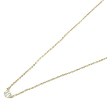 TIFFANY＆CO By the Yard Diamond Necklace Pendant 18KYG Yellow Gold Used women