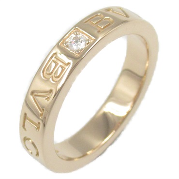 BVLGARI B-zero 1 Ring 1P Diamond 18KPG Pink Rose Gold Used women US size 5.5