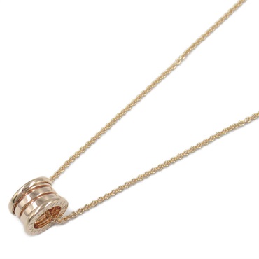 BVLGARI B-zero 1 Necklace Pendant 18KPG Pink Rose Gold Used Unisex
