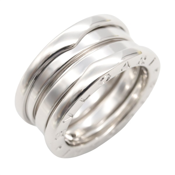 BVLGARI B-zero1 Ring 18KWG White Gold Used unisex US size 4.5 #48