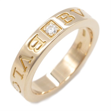 BVLGARI B-zero 1 Ring 1P Diamond 18KPG Pink Rose Gold Used women US size 5