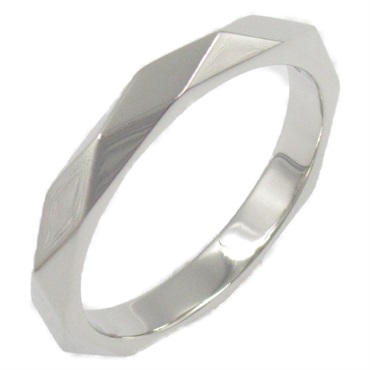 Boucheron Facette Ring Pt950 Platinum Used unisex US size 6.75 #54