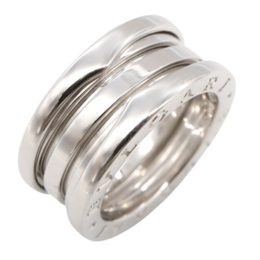 BVLGARI B-zero 1 Ring 18KWG White Gold Used Unise Us size  5.25 #50