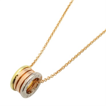 BVLGARI B-zero1 Mistake Necklace 18KYG yellow 18KPG 18KWG Three gold used Unisex