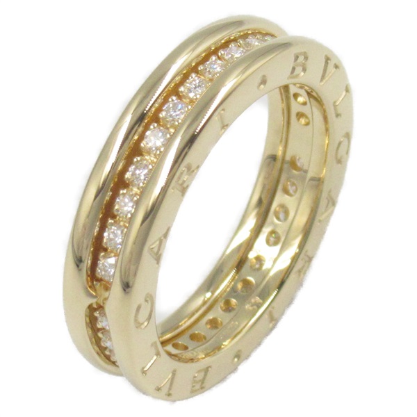 BVLGARI B-zero1 Diamond 1 Band Ring 18KYG Yellow Gold Used women US size 6.25