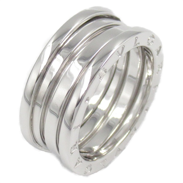 BVLGARI B-zero 1 Ring 18KWG White Gold Used unisex US size 8 #57