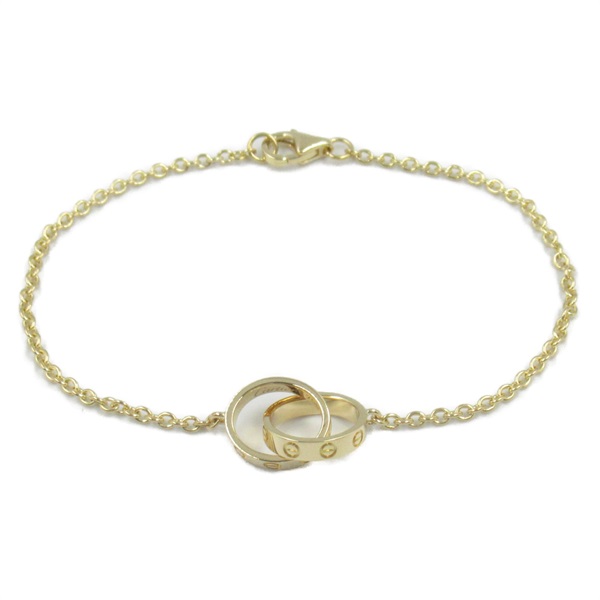 CARTIER Baby Love Bracelet 18KYG Yellow Gold Used Women