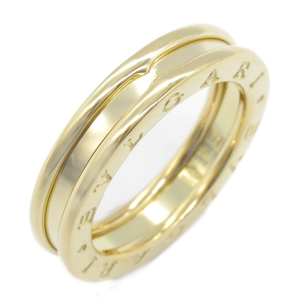 BVLGARI B-zero1 Ring 1 Band 18KYG Yellow Gold Used unisex US size 7 #54