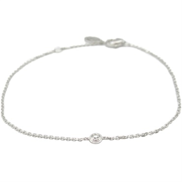 CARTIER D'amour Bracelet XS 18KWG White Gold Diamond Used Women