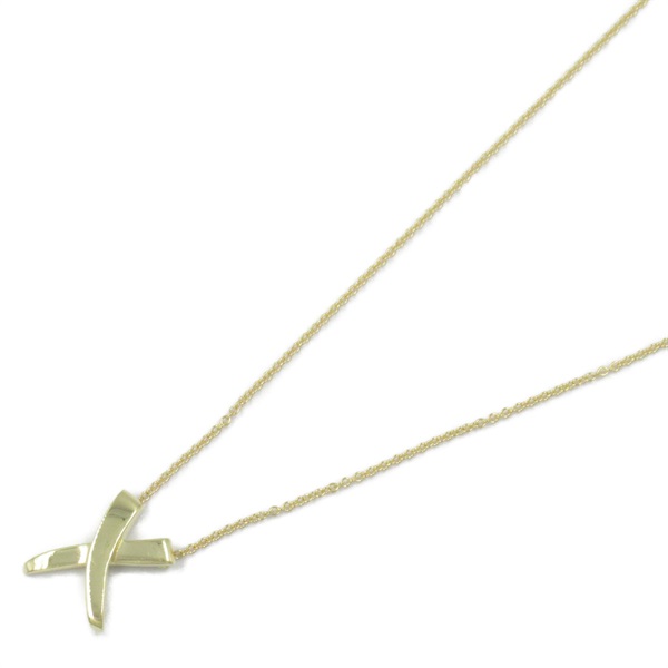 TIFFANY＆CO Paloma Picasso Graffiti X Necklace 18KYG Yellow Gold Used women