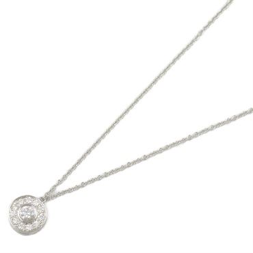 TIFFANY＆CO Circlet Necklace Diamond Pendant Pt950 Platinum Used women