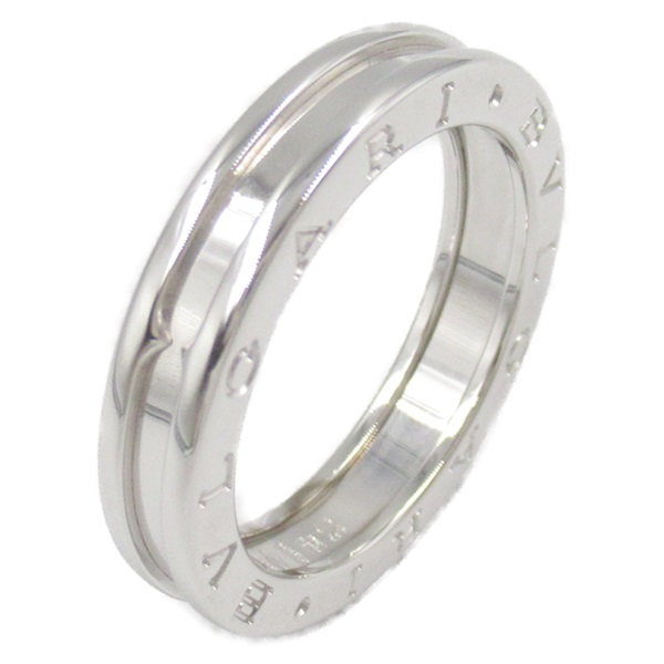 BVLGARI B-zero 1 Ring 1 band 18KWG White Gold Used unisex US size 9.25 #60