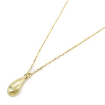 TIFFANY＆CO Teardrop Necklace Pendant 18KYG Yellow Gold Used women