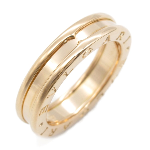 BVLGARI B-zero1 ring 1 band 18KPG Pink Rose Gold Used unisex US size 6.75 #54